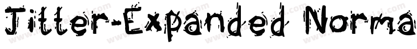 Jitter-Expanded Normal字体转换